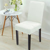 2/4/6PCS Dining Chair Seat Covers SlipCovers Removable Stretch Wedding Supplies