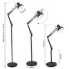 Tall Spotlight Floor Lamp Standard Free Standing Living Room Home Light E27 Bulb