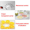 5 Tray 350W Electric Food Dehydrator Veg Preserver Machine Fruit Meat Beef Dryer