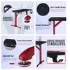 Home Racing Gaming Office Desk with Gamepad Holder Cup Holder Headphone Hook
