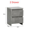 Modern Chest of Drawers 2 Bedside Table Cabinet Nightstand Bedroom Wardrobe UK