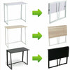 Folding Desk Study Coffee Table Foldable Computer Desk Laptop Office Home Wooden