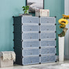 12 Cube DIY Closet Cabinet Cupbpard Shoe Storage Organizer Shoe Shelf Holder BN