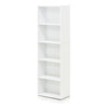 Furinno Luder 5-Tier Reversible Color Open Shelf Bookcase Office Home Storage