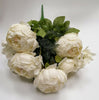 13 Heads Silk Peony Artificial Flowers Peony Wedding Bouquet Home Party Decor