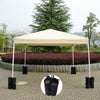 4 X Garden Gazebo Pole Foot Leg Sandbag Weight Market Marque Stall Sand Bag