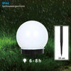 Large Solar Powered Globe Ball Garden Stake Post Lights Path Ground LED Lighting