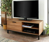 Modern TV Cabinet Stand Unit Media Storage Space Shelves Doors Drawer TV Stand