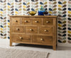 Vermont Solid Oak Sideboard in Natural Oak