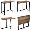 Folding Computer Desk Wooden Foldable Study Coffee Table Laptop Office PC