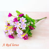 36 Heads Artificial Silk Flowers Bunch Wedding Home Grave Outdoor Bouquet UK