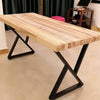 2x Industrial Metal Table Legs Computer Desk Bench Frame Feet Furniture Legs