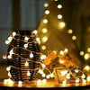 LED Solar/Battery Garden Fairy String Lights Wedding Party Outdoor Indoor Decor