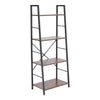 Industrial Modern Shelf Metal Framed Wooden Bookcase Bookshelf Display Storage