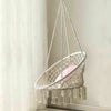 Hanging Hammock Rope Swing Chair Macrame Hammock Seat Outdoor Indoor Garden