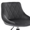 1x Breakfast Bar Stools Bar Chairs for Kitchen Bar Stools with Velvet Swivel Gas