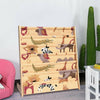 6-Tier Kids Wooden Book Shelf Sling Storage Rack Organizer Bookcase Bookshelf UK
