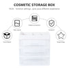 4 Tier Large Makeup Brush Cosmetic Desktop Organiser 3 Drawer Storage Case Boxes