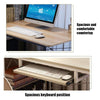 Home Wood Computer Desk PC Laptop Table Office Study Simple Workstation Shelves