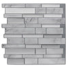 Wall Tile Sticker 3D Mosaic Self-Adhesive Sticker Kitchen Bathroom Decor 1pcs