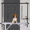 Practical Adjustable Pet Dog Grooming Table Bath Beauty Arm Desk Bracket + Leash