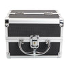 Large Vanity Case Beauty Box Make up Cosmetic Nail Storage Travel Lockable+ Key