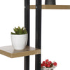 6 Tier Plant Stand Wooden Corner Ladder Potted Shelf Balconie Terrace Rack
