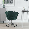 Velvet Office Chair Adjustable Ergonomic Desk Chair Swivel Computer Armchair