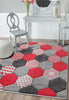 Modern Bright Colourful Vibrant Rug Bedroom Living Room Carpets Value Grey Rugs