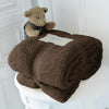 Large Soft Warm Cuddly Teddy Bear Fleece Blanket Throw Sofa Bed Double King