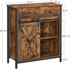 Rustic Storage Sideboard Drawers Hall Side Cabinet Kitchen Sliding Door TV Unit