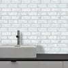 12pcs 30x15cm 3D Peel and Stick Tile Brick Stickers Wall Panels Stick on Tiles