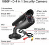 1080P Home Surveillance Camera 4in1 3000TVL HD CCTV Security Camera Outdoor