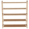 BAMBOO SHOE FOOTWEAR RACK STAND SHELF UNIT ORGANISER WOODEN STORAGE SHELVES