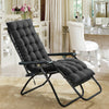Sun Lounger Sunbed Cushion Pad Garden In/Outdoor Beach Recliner Chair Seat Pads