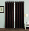 RING TOP THERMAL BLACKOUT PAIR EYELET READY MADE CURTAINS