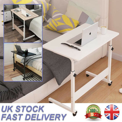 Adjustable Portable Computer Laptop Table Desk Stand Home Sofa Bed Tray Study UK