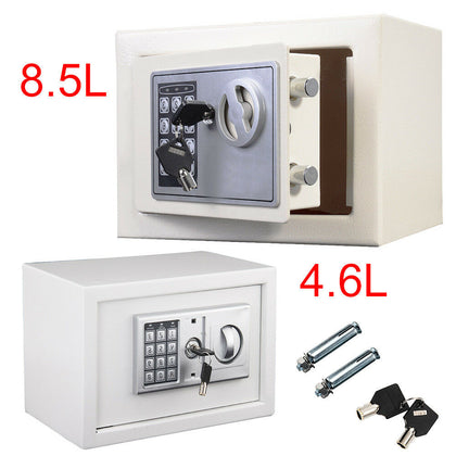 SECURE DIGITAL STEEL SAFE ELECTRONIC HIGH SECURITY HOME OFFICE MONEY BOX SAFETY