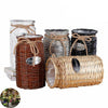 Flower Pot Flower Vase Hand Woven Vase Willow Woven Wicker Dried Flower Basket