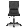 Computer Desk Chair Mesh Back Adjustable Office Desk Gaming Chair for Home Black
