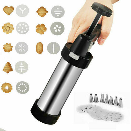 New Cookie Biscuits Mold Press Machine Cake Decorating Biscuit Maker Set UK