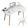 Modern Computer Desk with Drawer Study PC Laptop Table Home Office Workstation