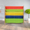 Wooden Bookcase Kids Book Shelf Rack Storage Bookshelf Tidy Organizer Toy Box UK