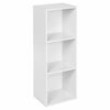 FREE STANDING CUBE 2 3 4 TIER WOODEN BOOKCASE STORAGE SHELF UNIT DISPLAY WOOD