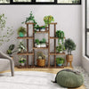 6/7/11 Flower Plant Pot Wooden Shelf Stand Display Garden Step Style Ladder Rack