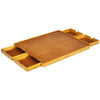 1500 Pcs Puzzle Board Wooden Jigsaw Storage Table W/ 4 Sliding Drawers