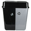 Rubbish Waste Bin Recycling Dual Compartment 100L