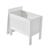 Ottoman Toy Box Chest Wooden Storage Blanket Bedding Trunk Cabinet UK