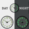 30CM Large Luminous Wall Clocks Glow In The Dark Silent Home Digital Clock Decor