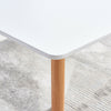 70*70cm Square Dining Table Kitchen Table Coffee Table Modern White Home Office